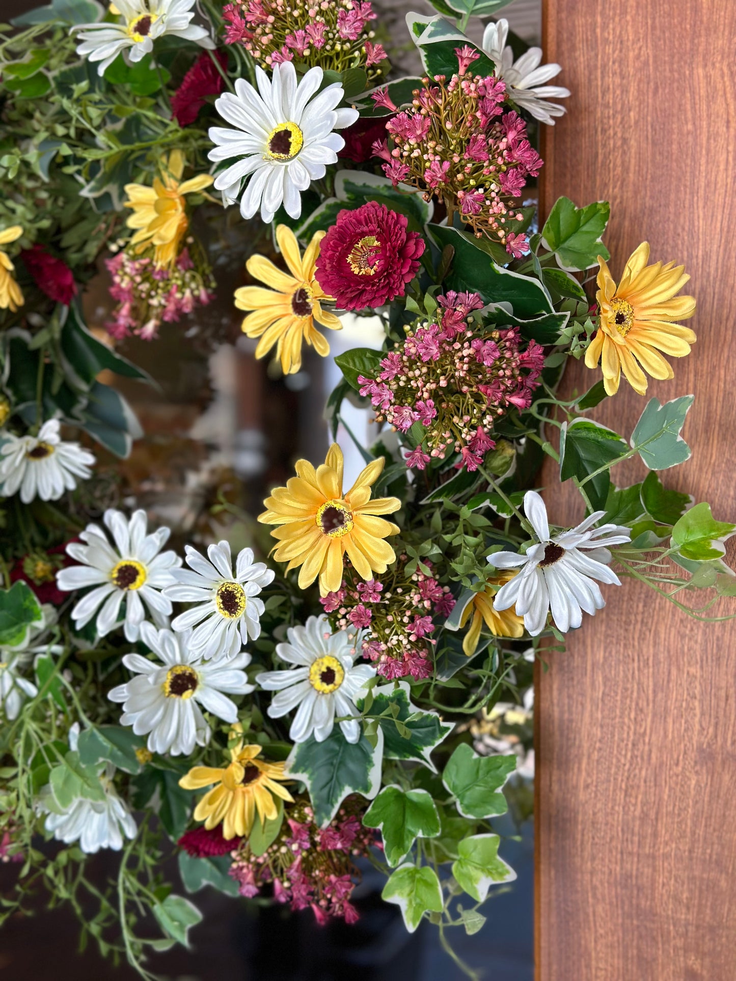 Fresh Blooms Dandelion Wreath