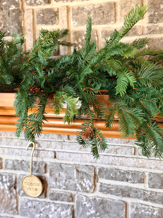 60" UV HEMLOCK GARLAND