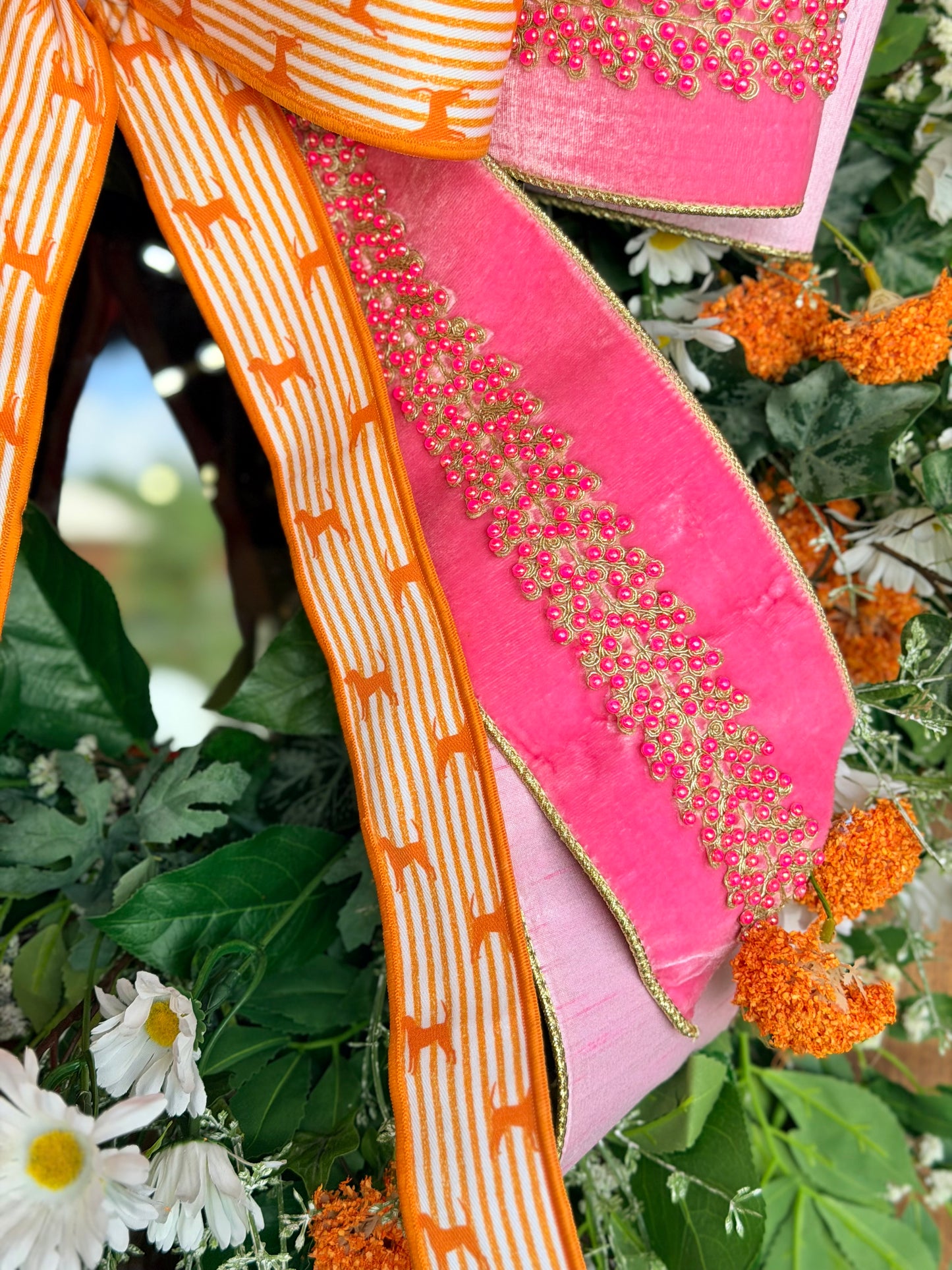 Vols are Pretty in Pink Bow