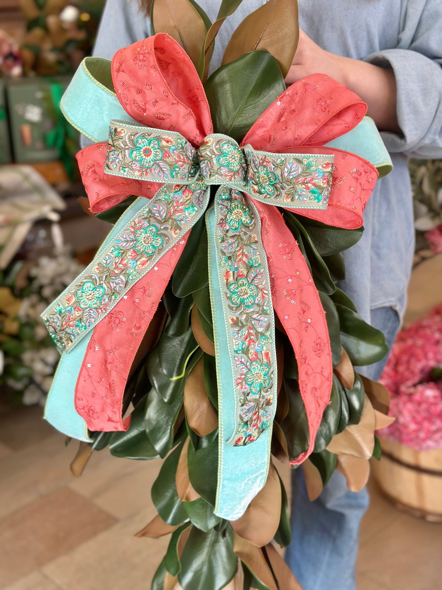 Sweet Florals Bow