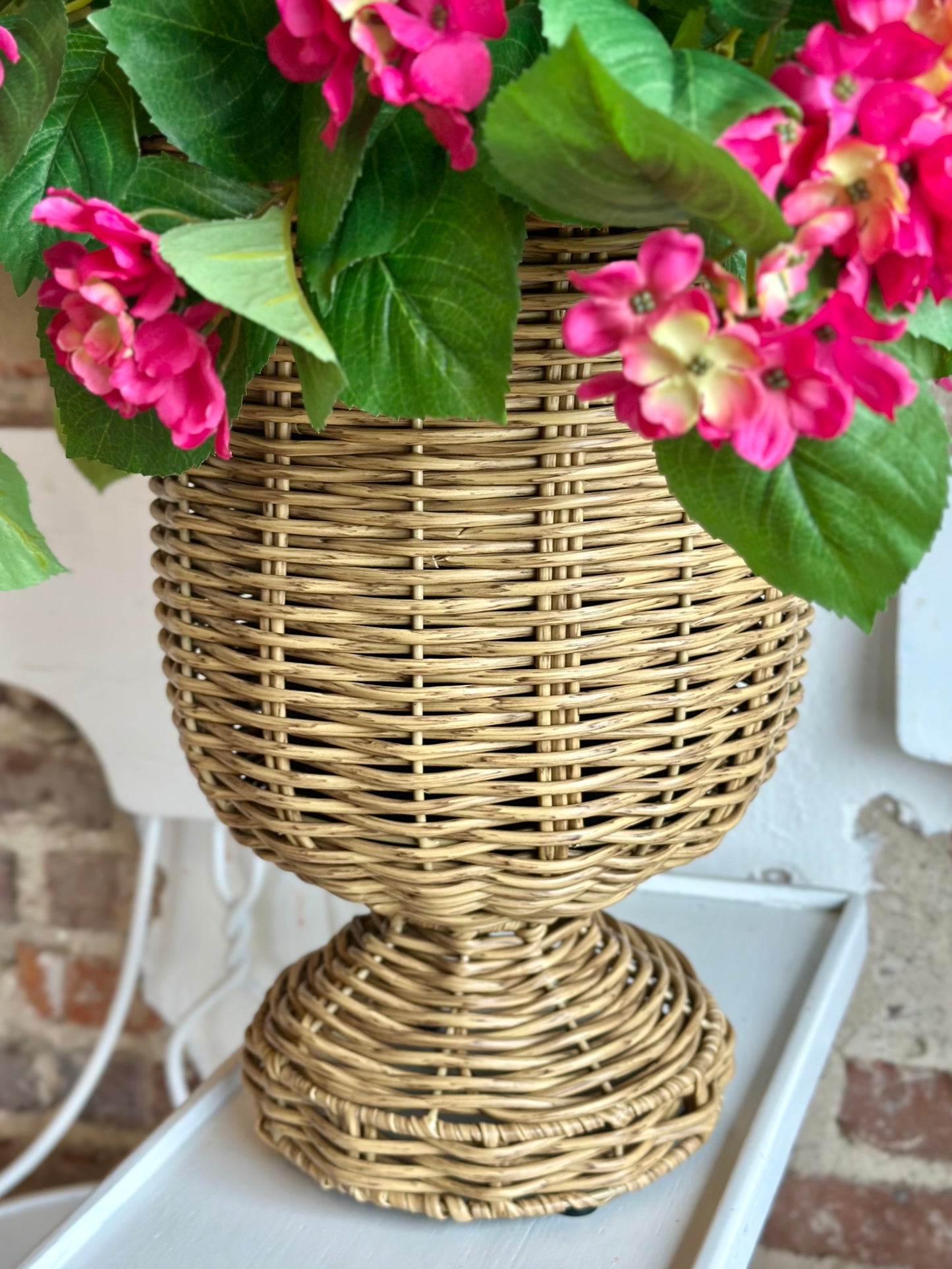 UV Pink Potted Hydrangea