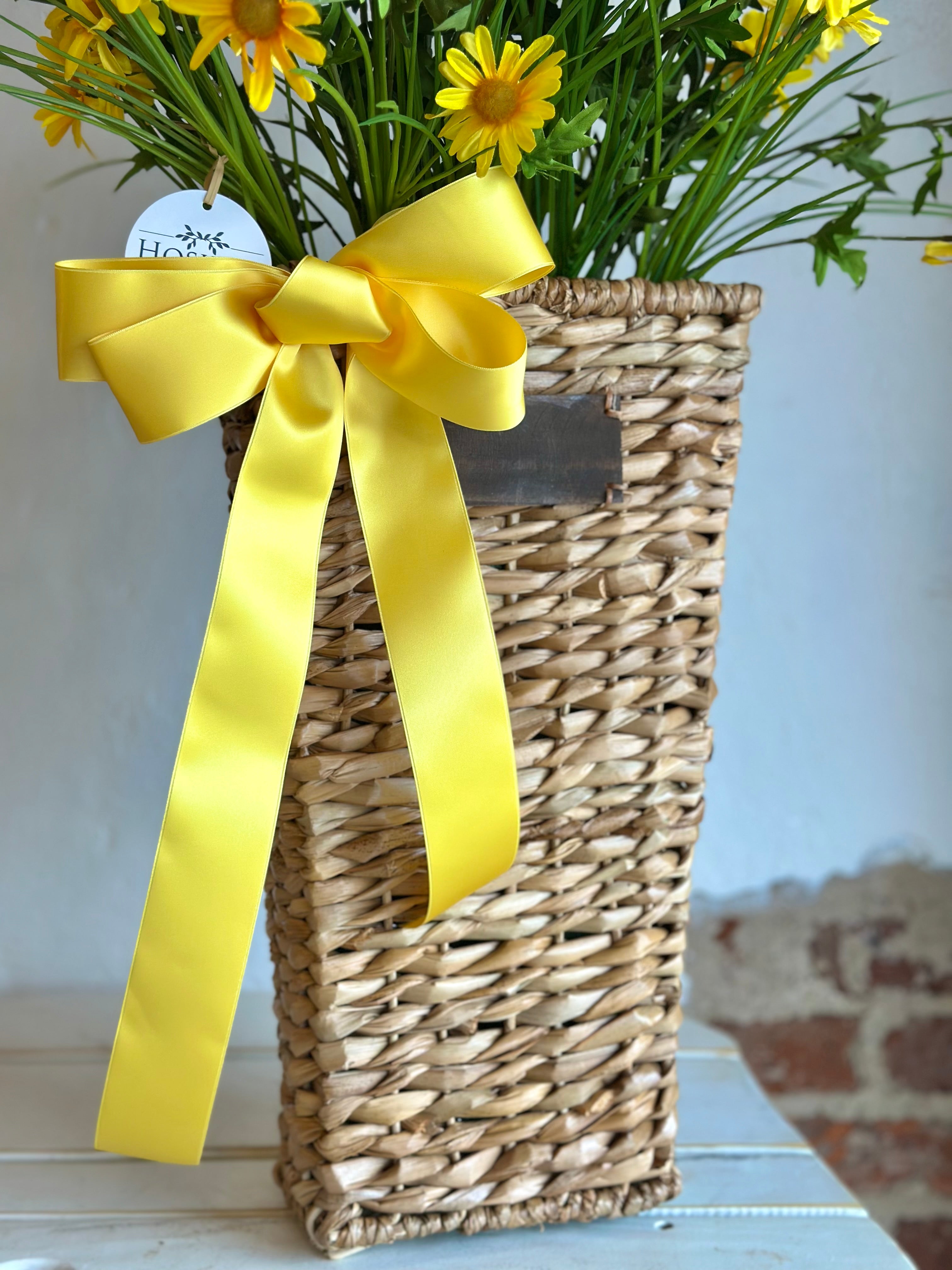 Daisy Wall Basket