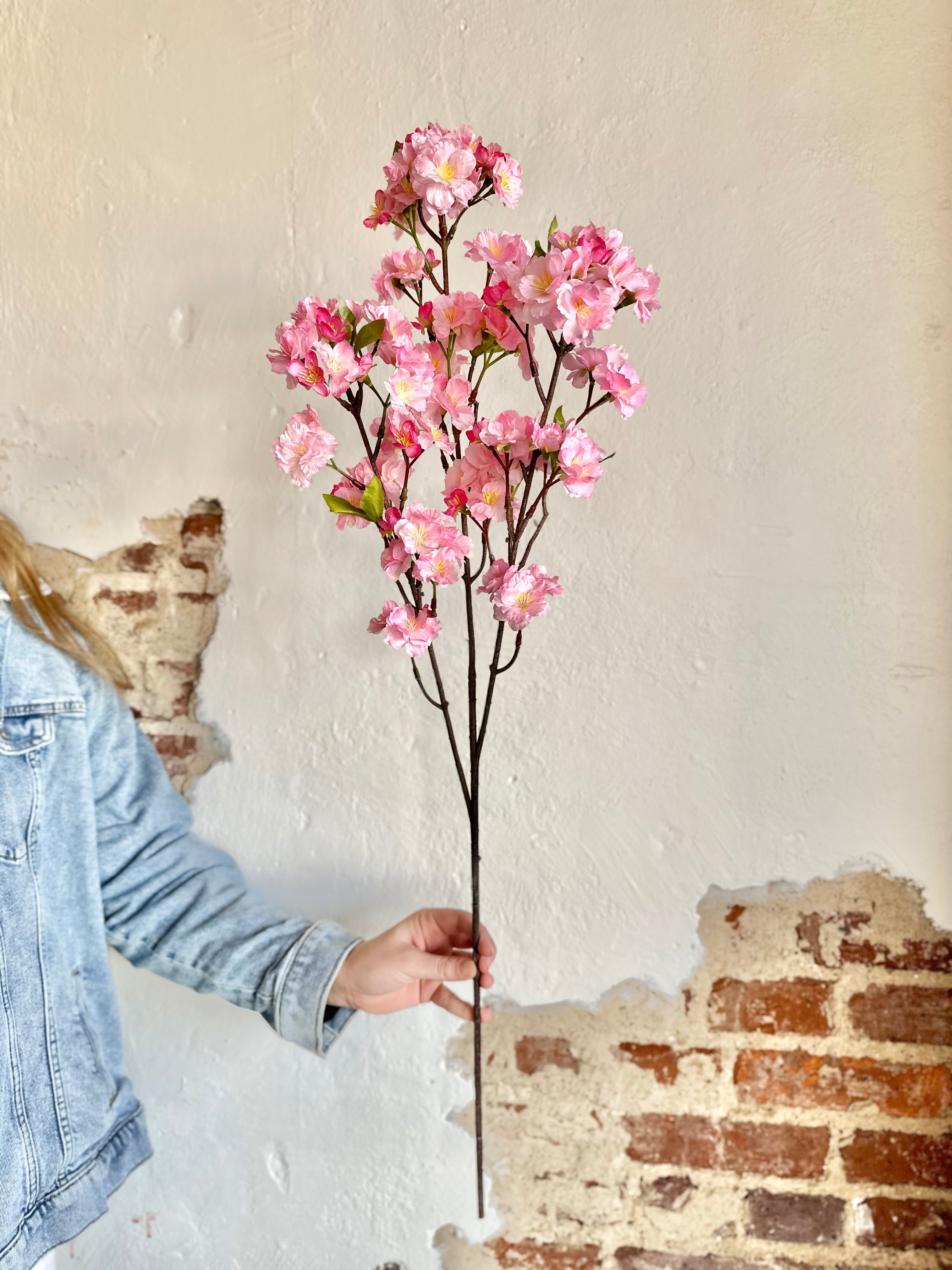 CHERRY BLOSSOM SPRAY 36" PINK