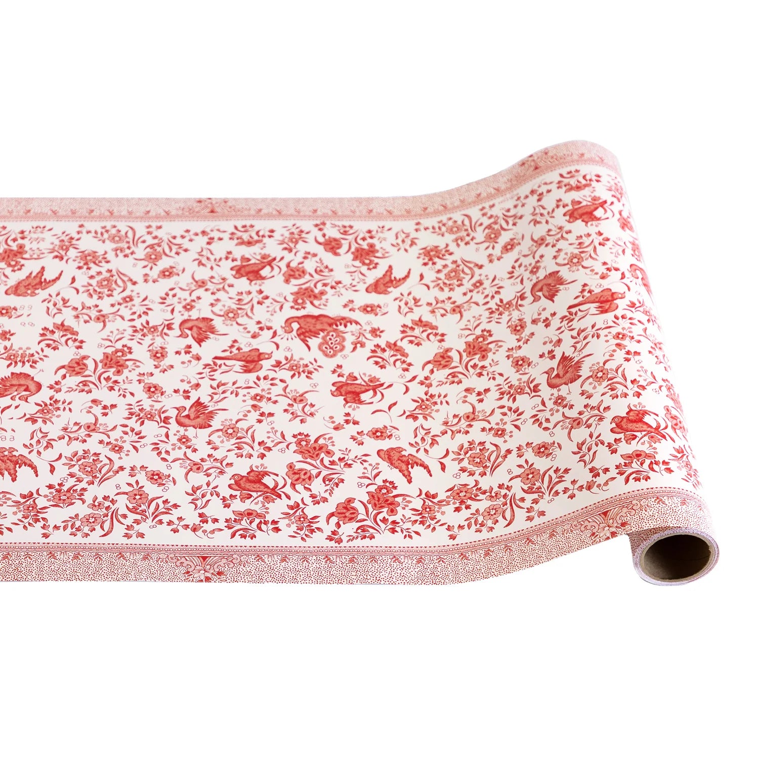 Hester & Cook “Red Regal Peacock” Runner