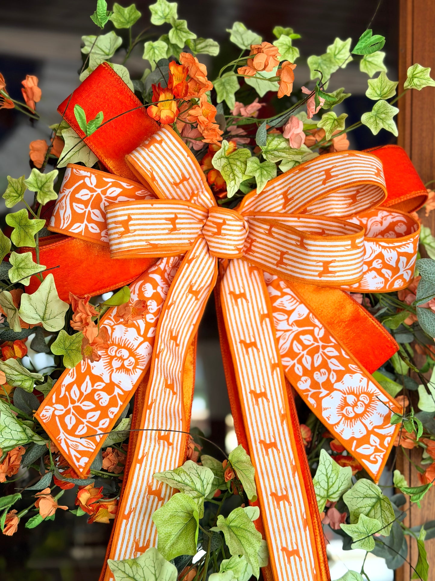 Rocky Top Wreath and Bow