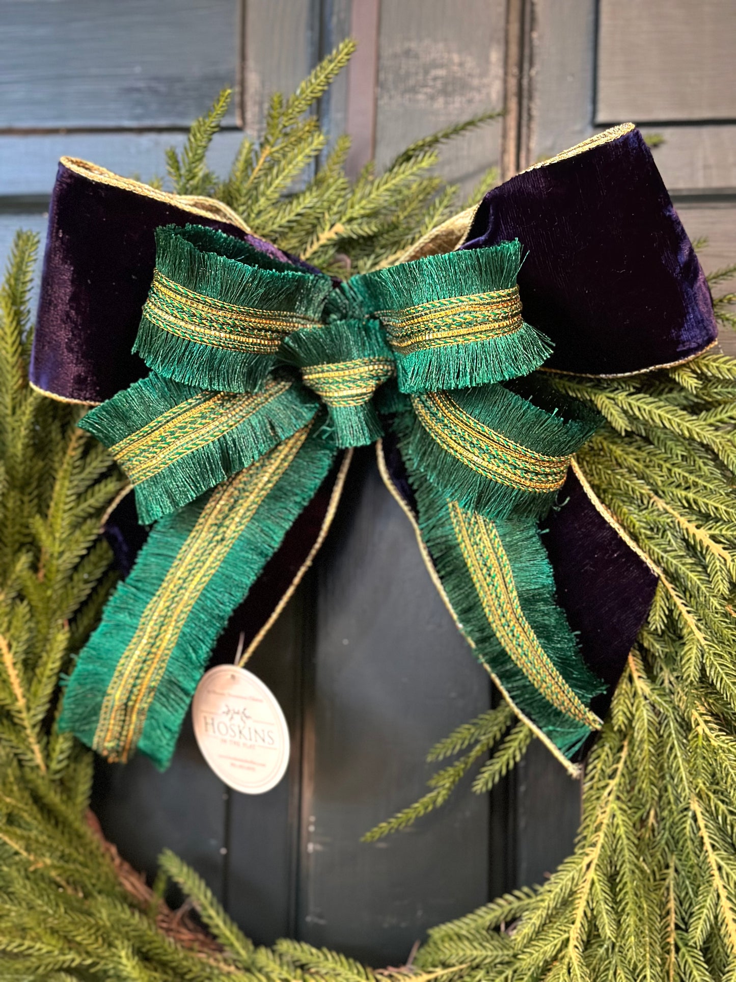 Green Detail Bow
