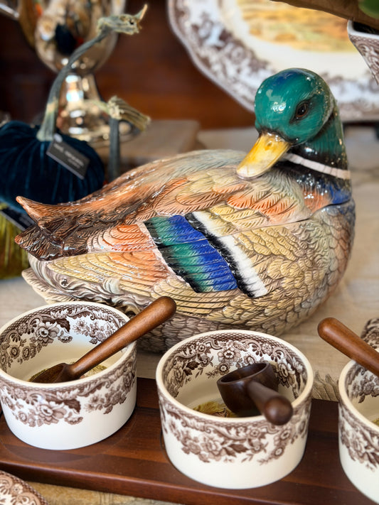 Spode Woodland Mallard Casserole Dish