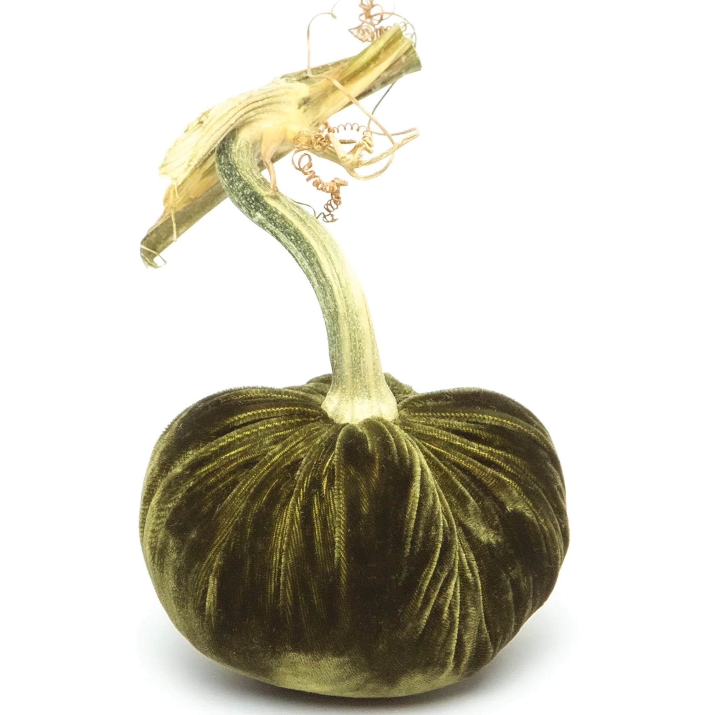 4” Silk Velvet Hot Skwash Pumpkin
