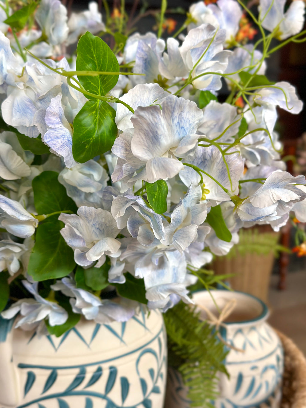 22" WILD SWEET PEA STEM