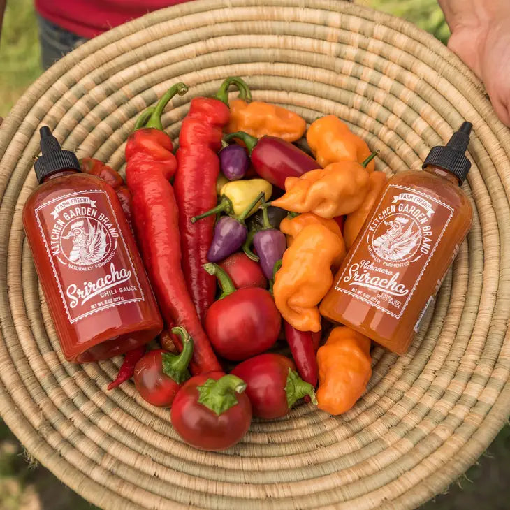 Kitchen Garden Farm Sriracha, Original/Habanero