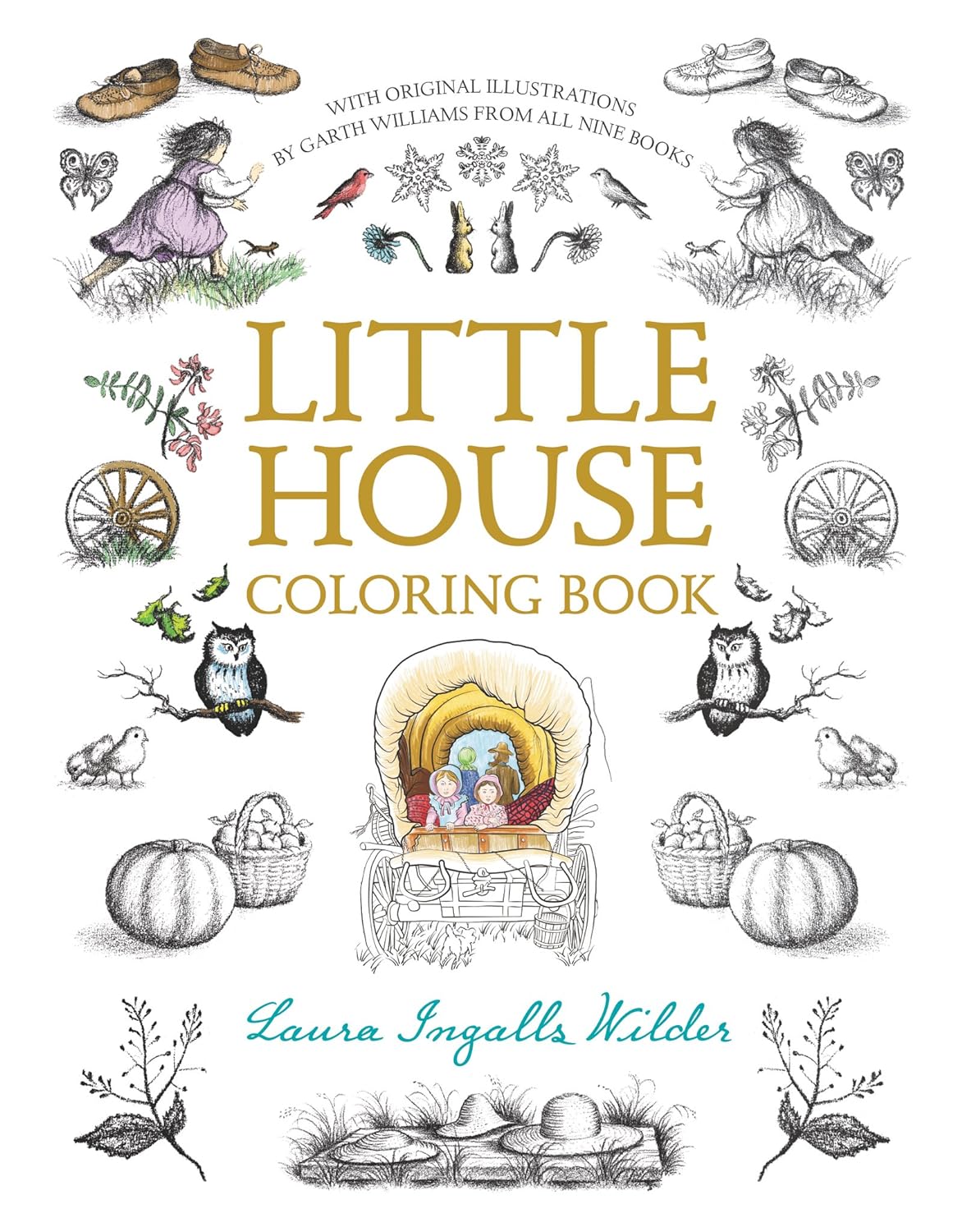 Little House Coloring Book