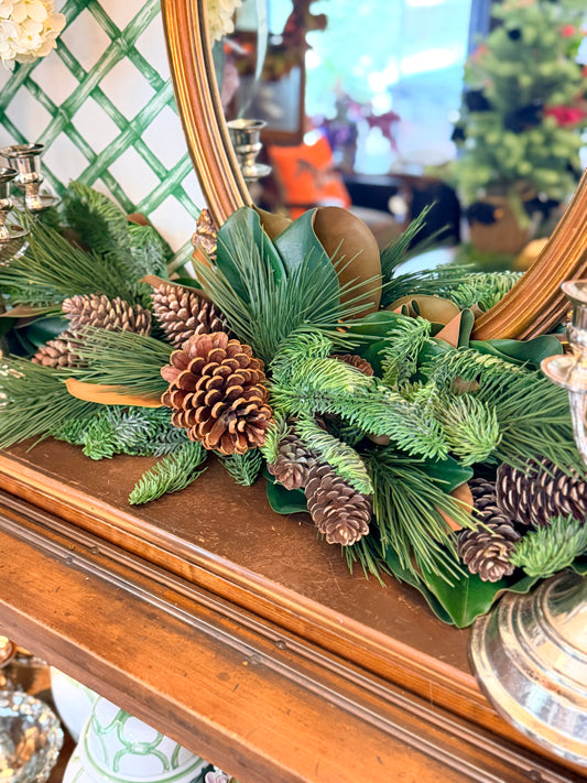Rockies & Pinecones Magnolia Arrangment