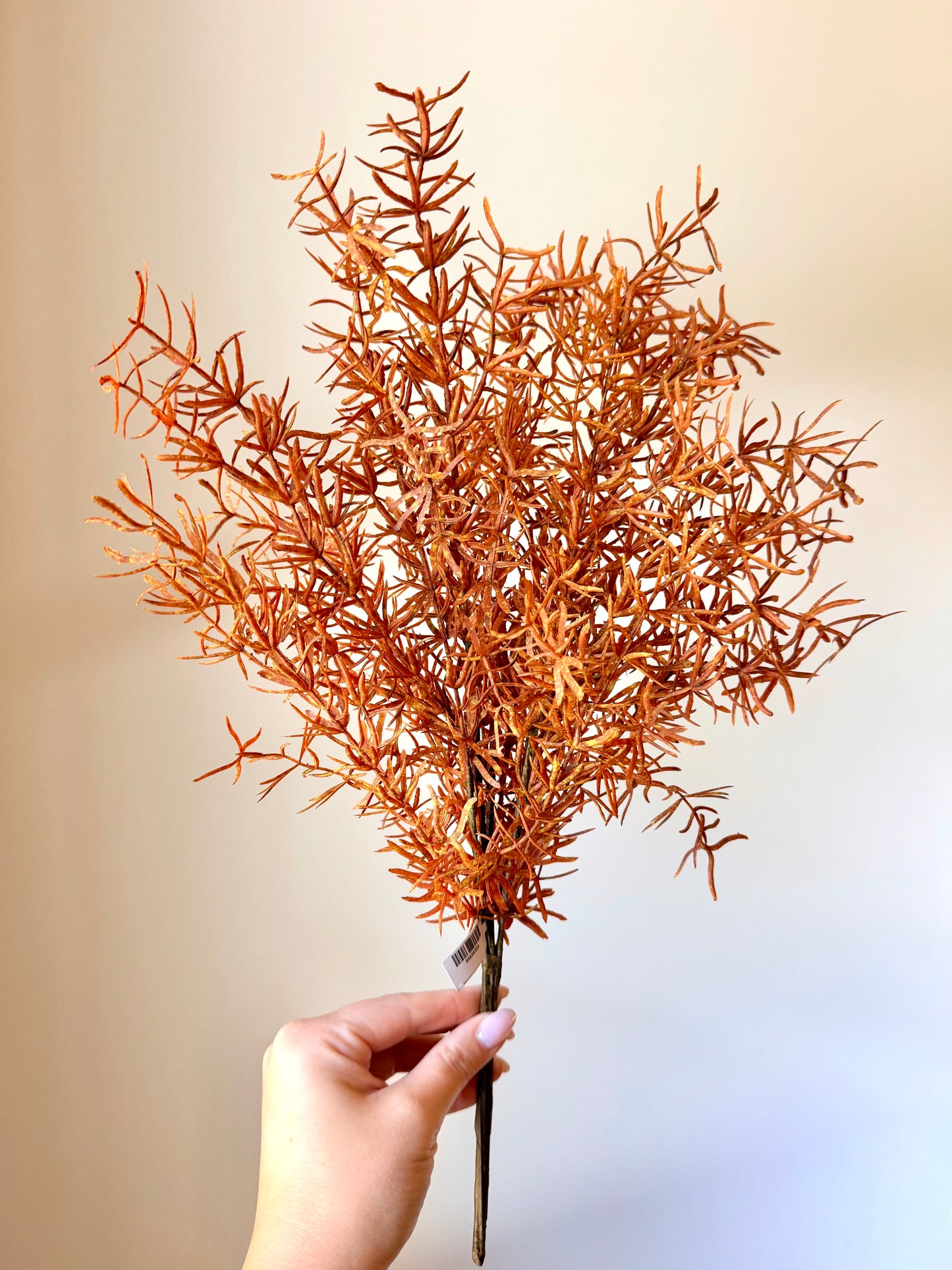 17" UV AUTUMN ASPARAGUS FERN BUSH