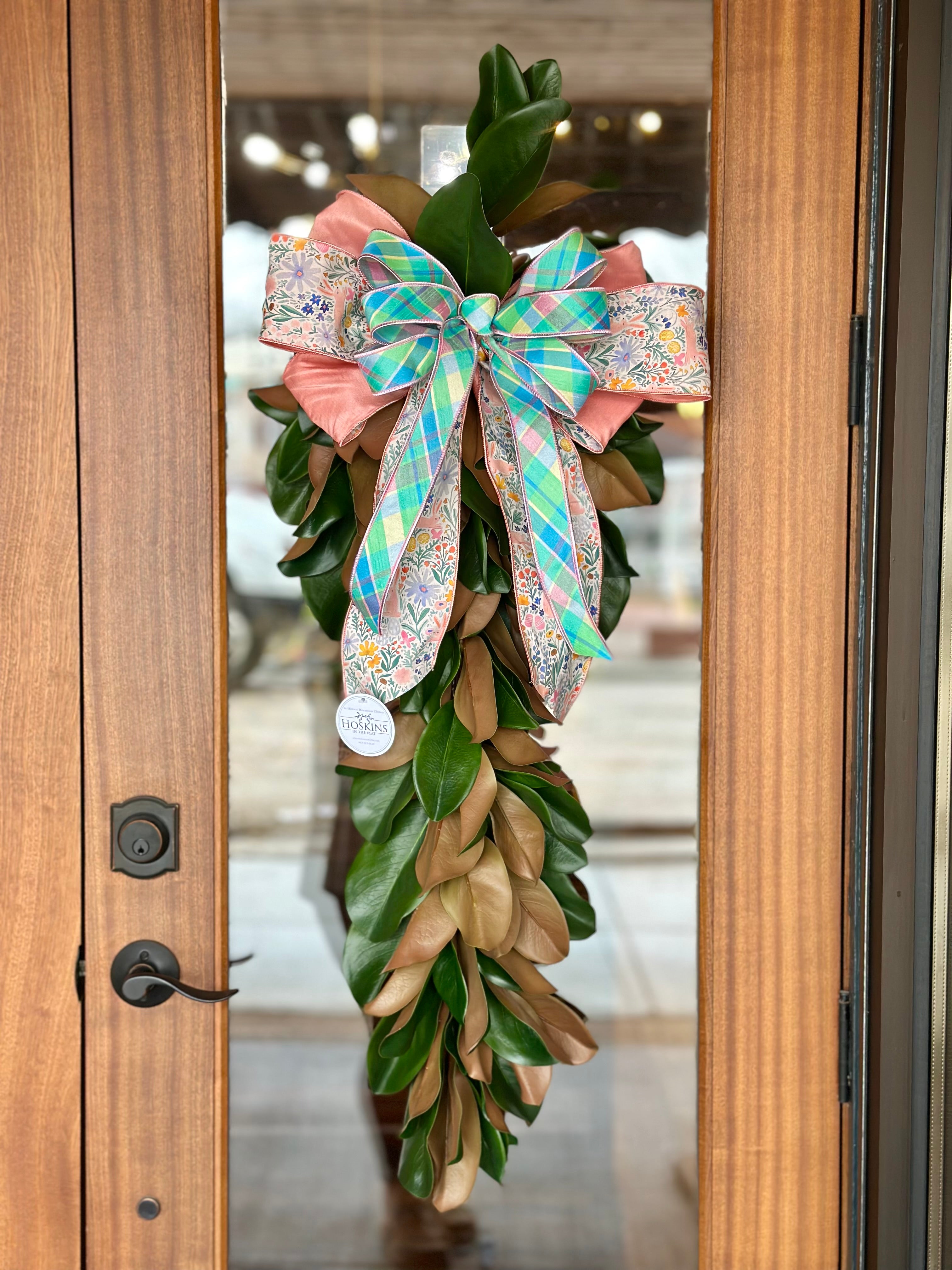 Pastel Bunnies Magnolia Swag