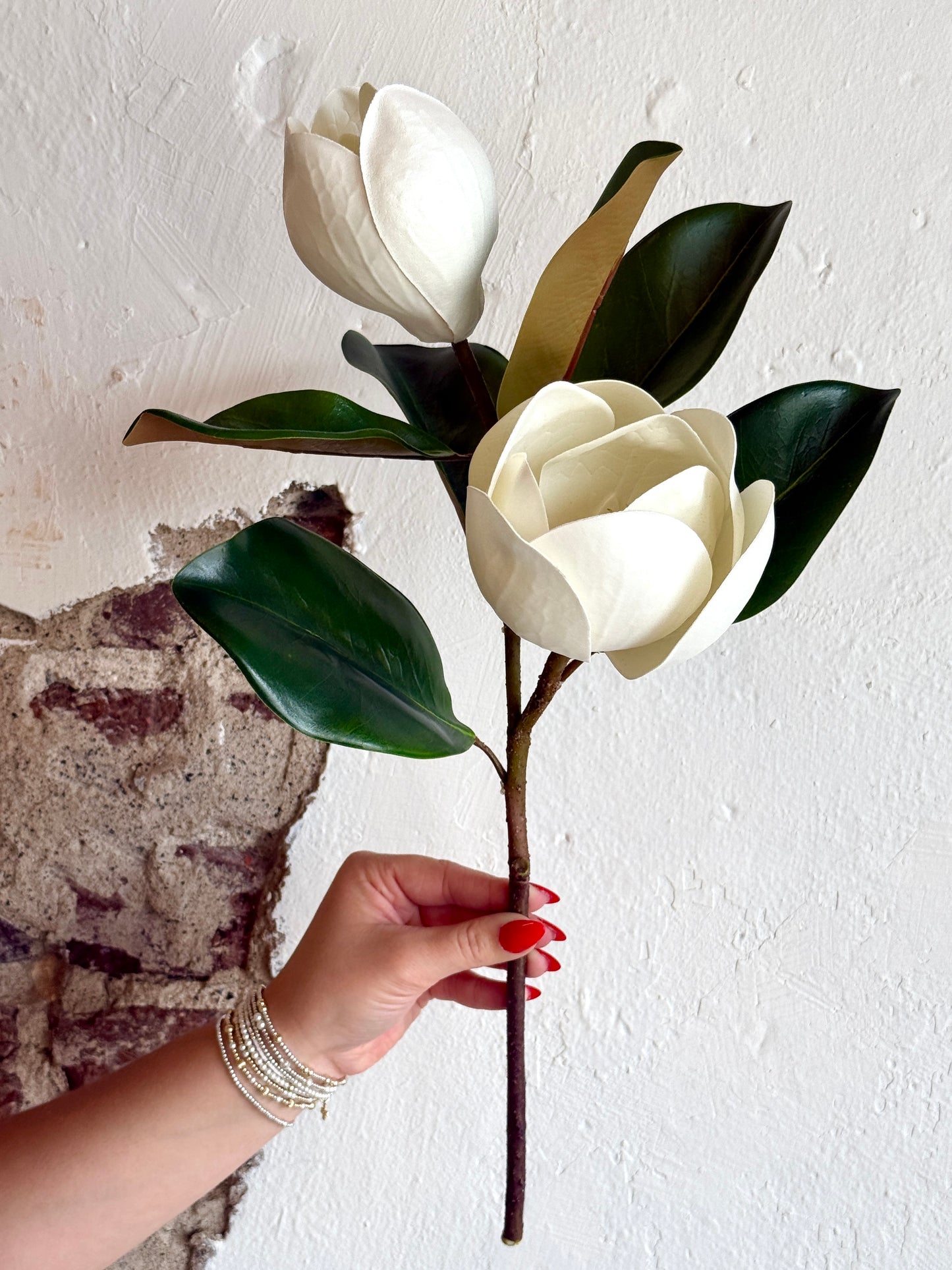 18" MAGNOLIA X2 WITH SEED, NATURAL