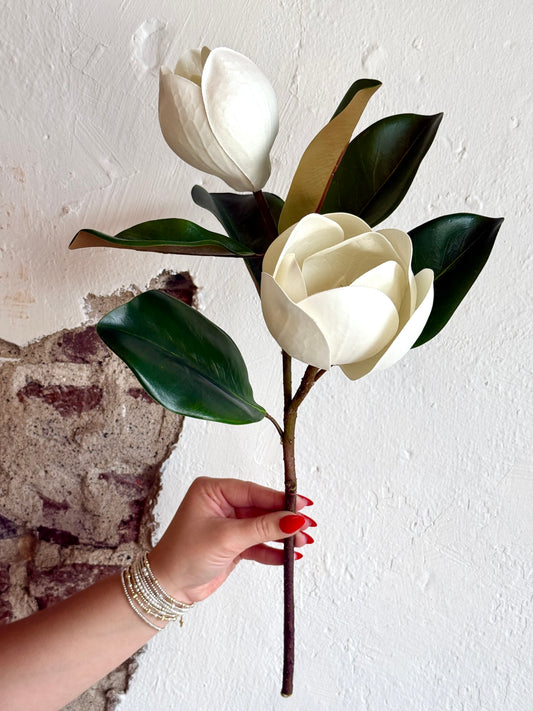 18" MAGNOLIA X2 WITH SEED, NATURAL