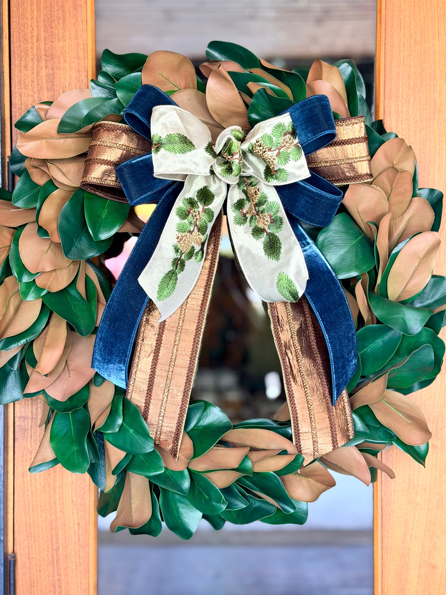 34” Magnolia Wreath