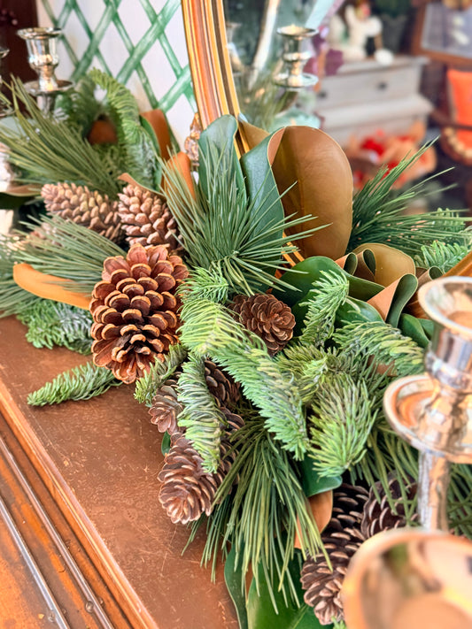 Rockies & Pinecones Magnolia Arrangment
