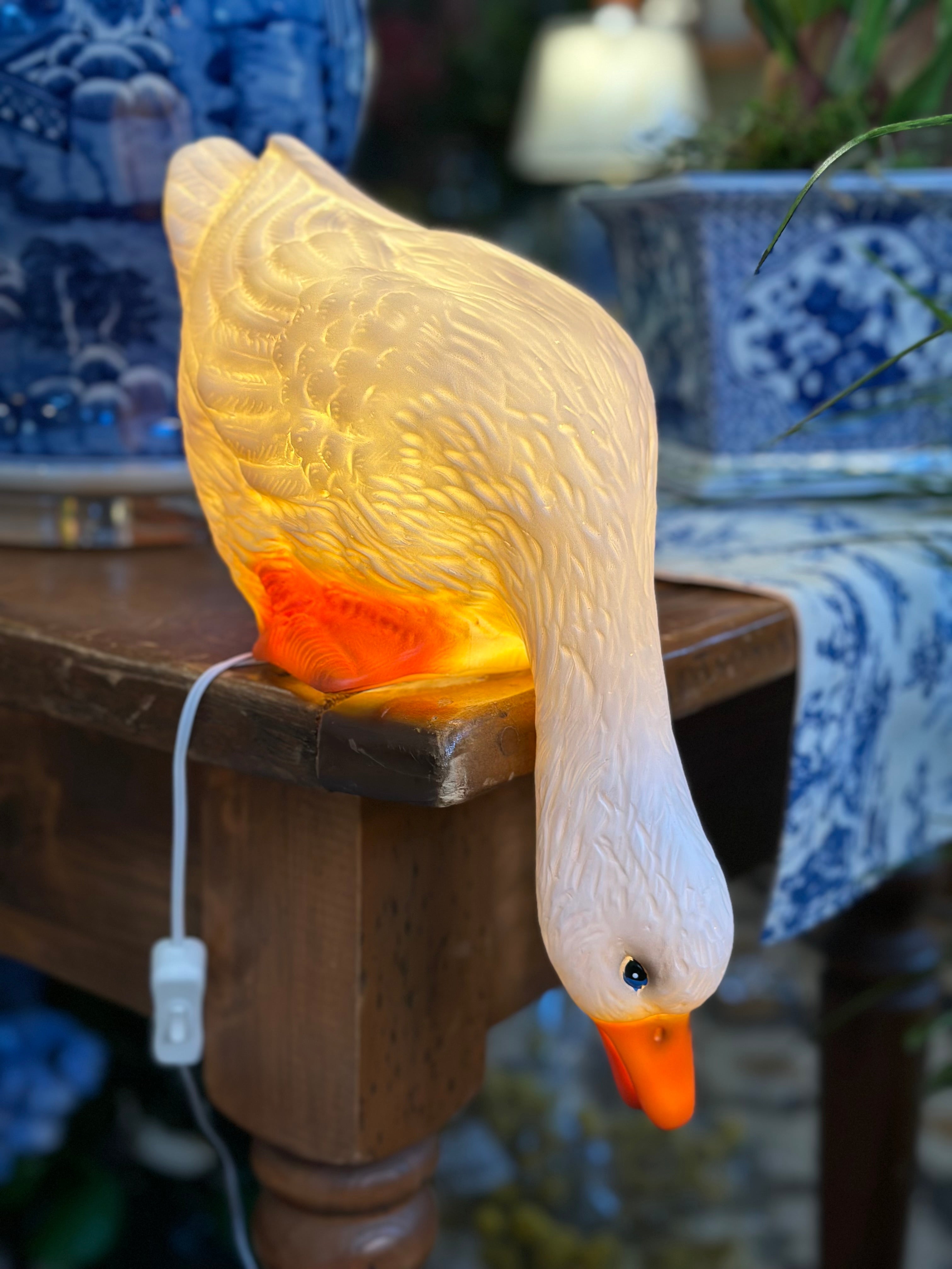 Duck Looking Down Light w/ Plug