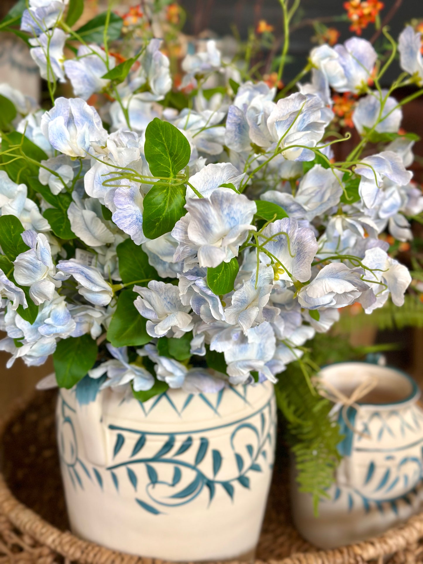22" WILD SWEET PEA STEM