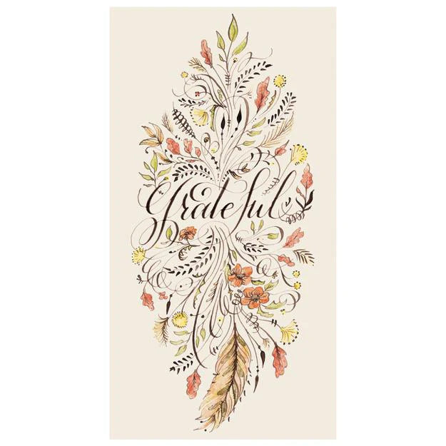 Hester & Cook “Grateful” Guest Napkin
