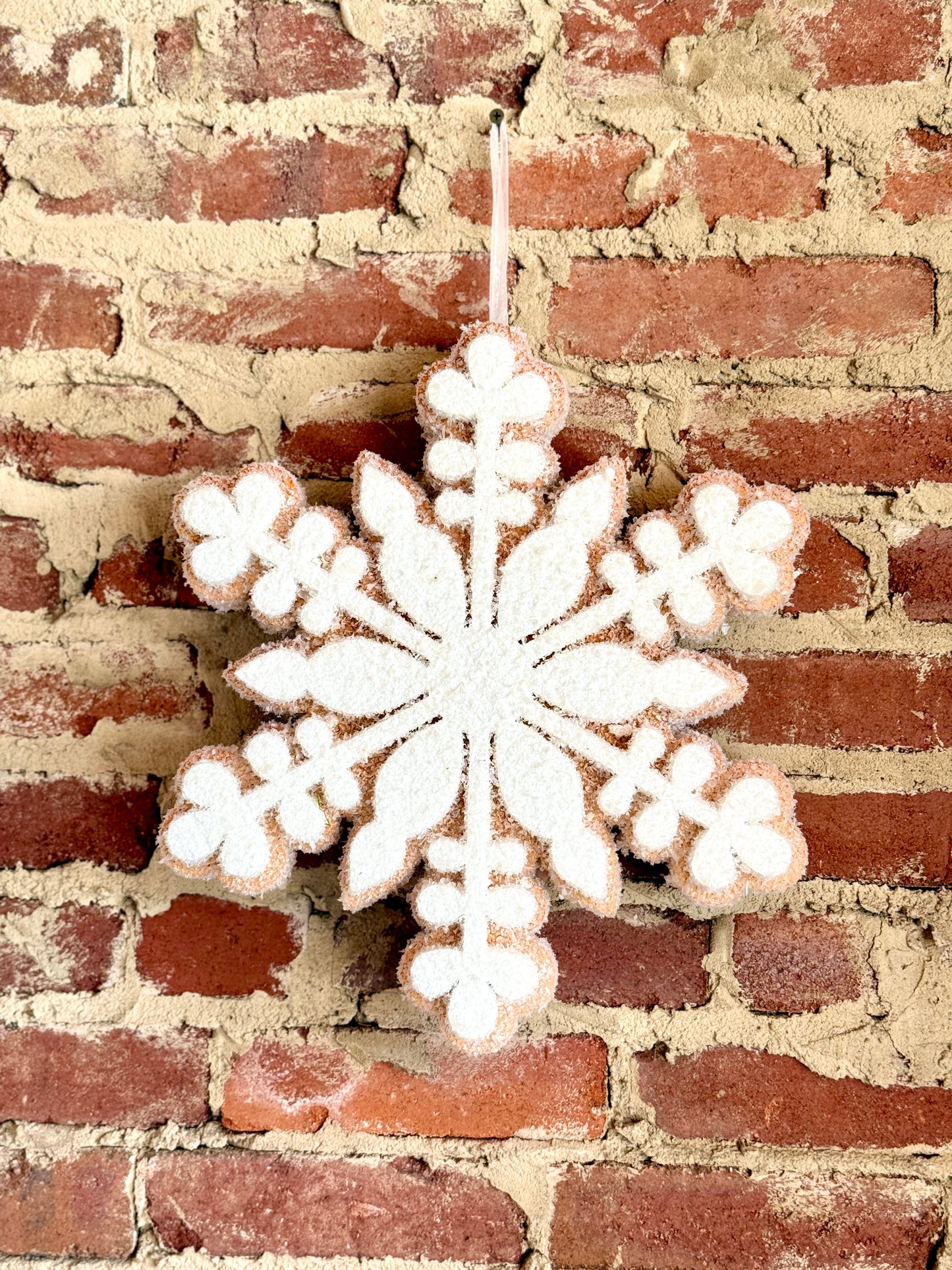 15" FOAM GBREAD SNOWFLAKE
