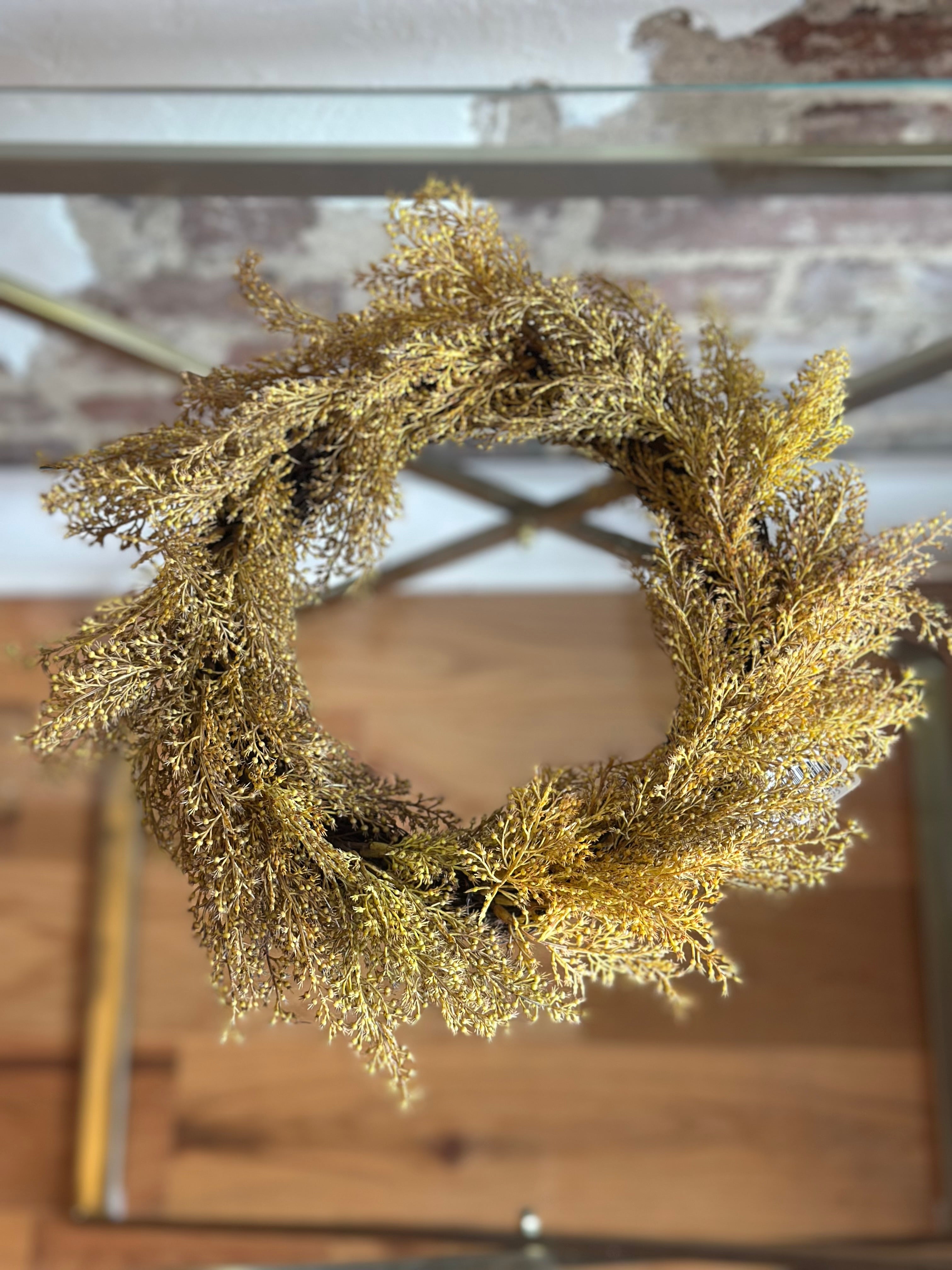6" WHEAT WREATH