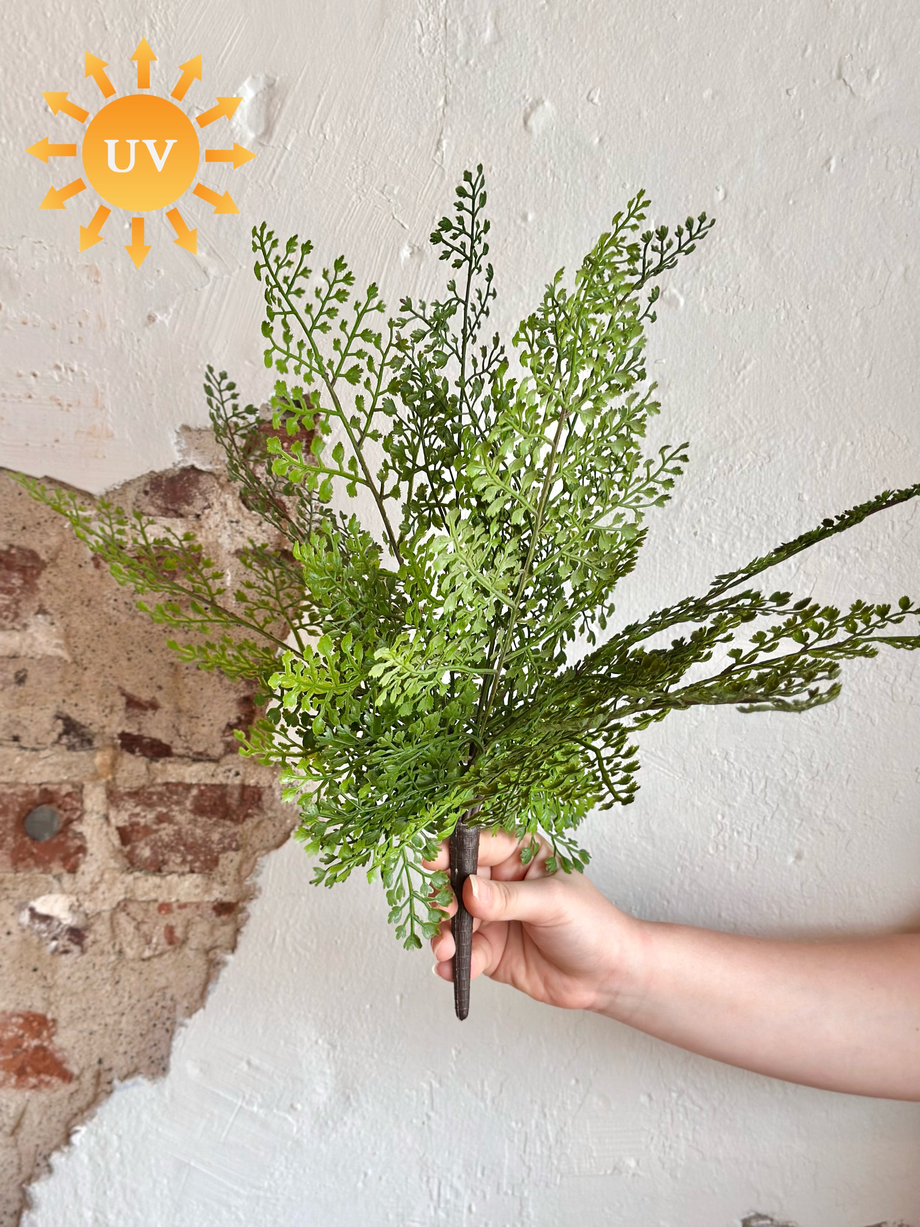 17" Natural Touch Maidenhair Plant