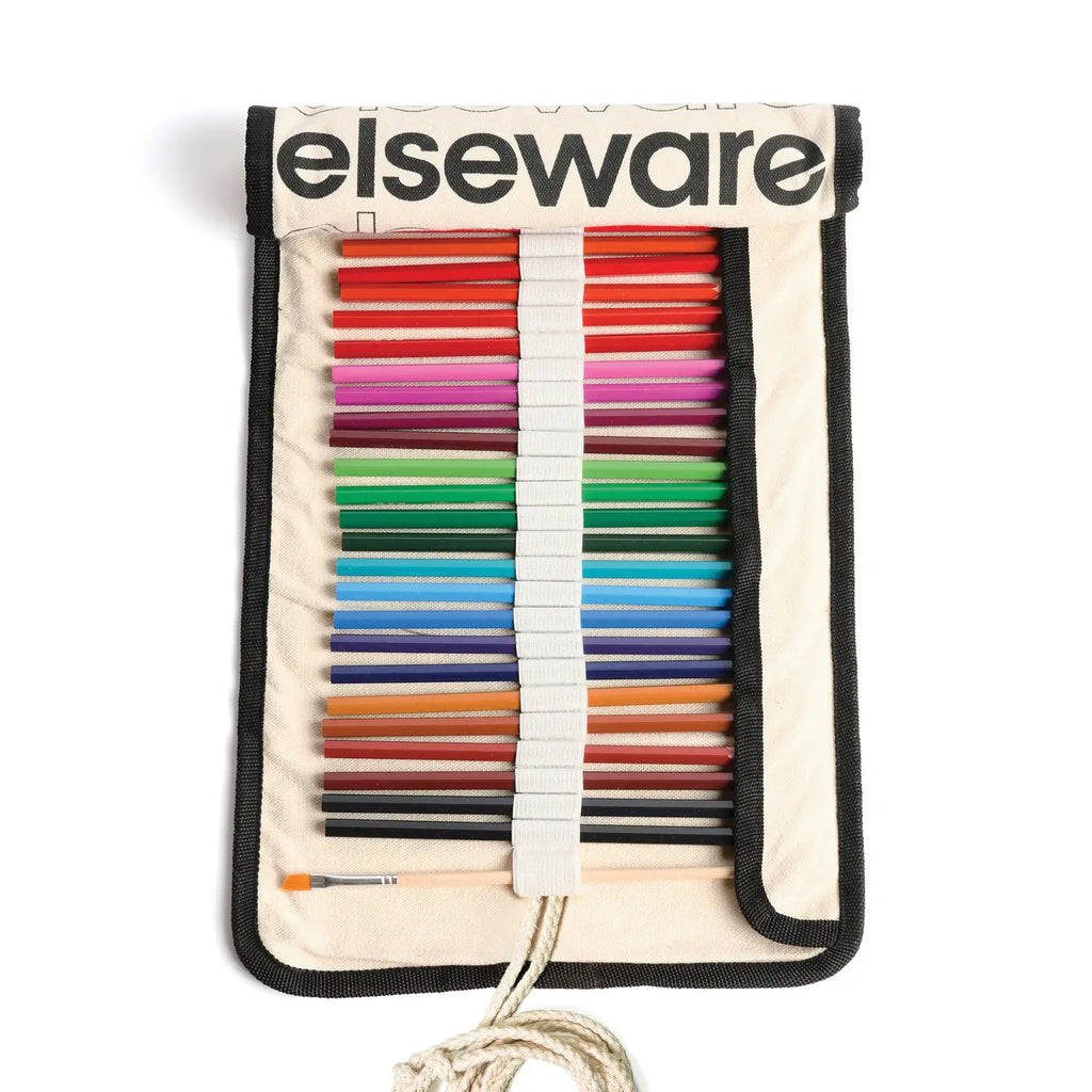 Watercolor Pencils - 36 Colors with Eco-Friendly Canvas Wrap