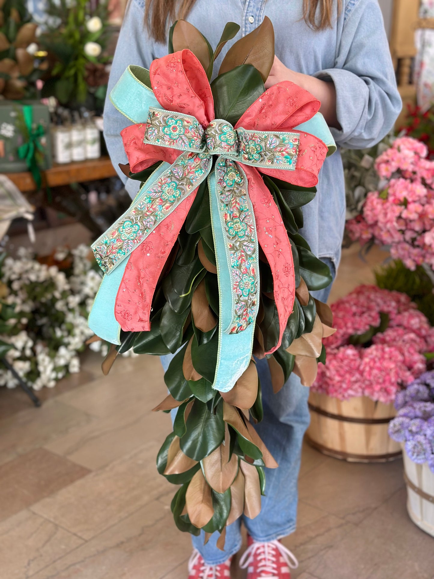 Sweet Florals Bow