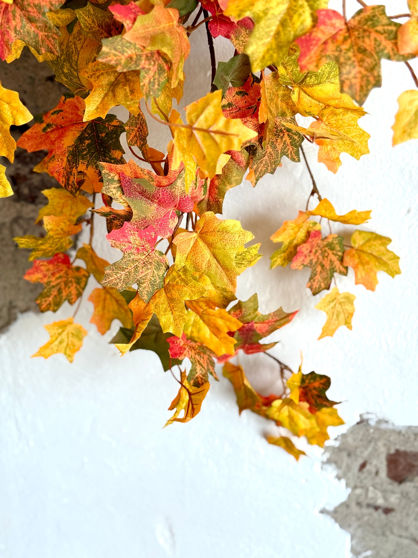 33" FALL MAPLE HANGING BUSH, AUTUMN