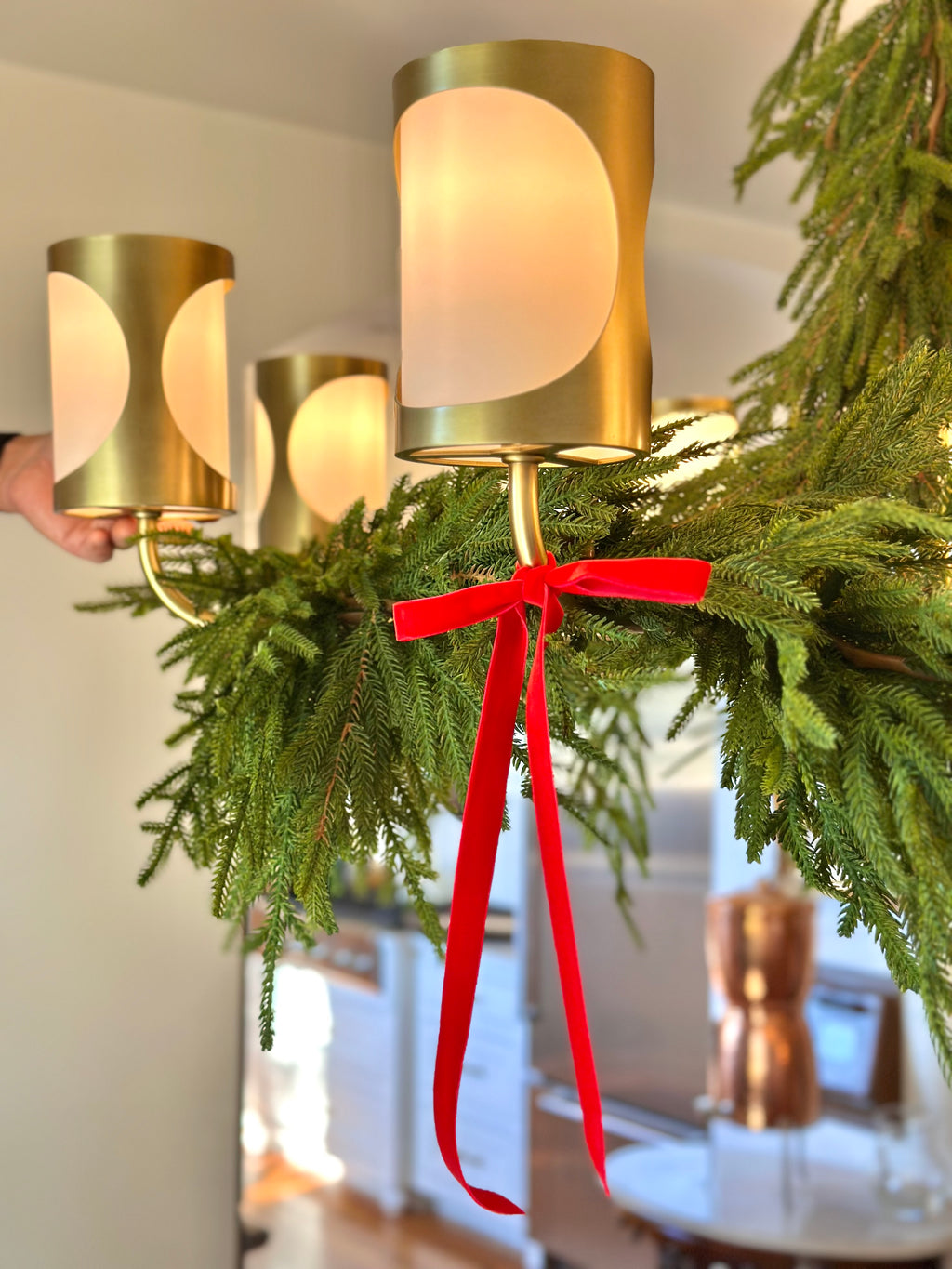 6' REAL TOUCH DELUX AUSTRIAN PINE GARLAND