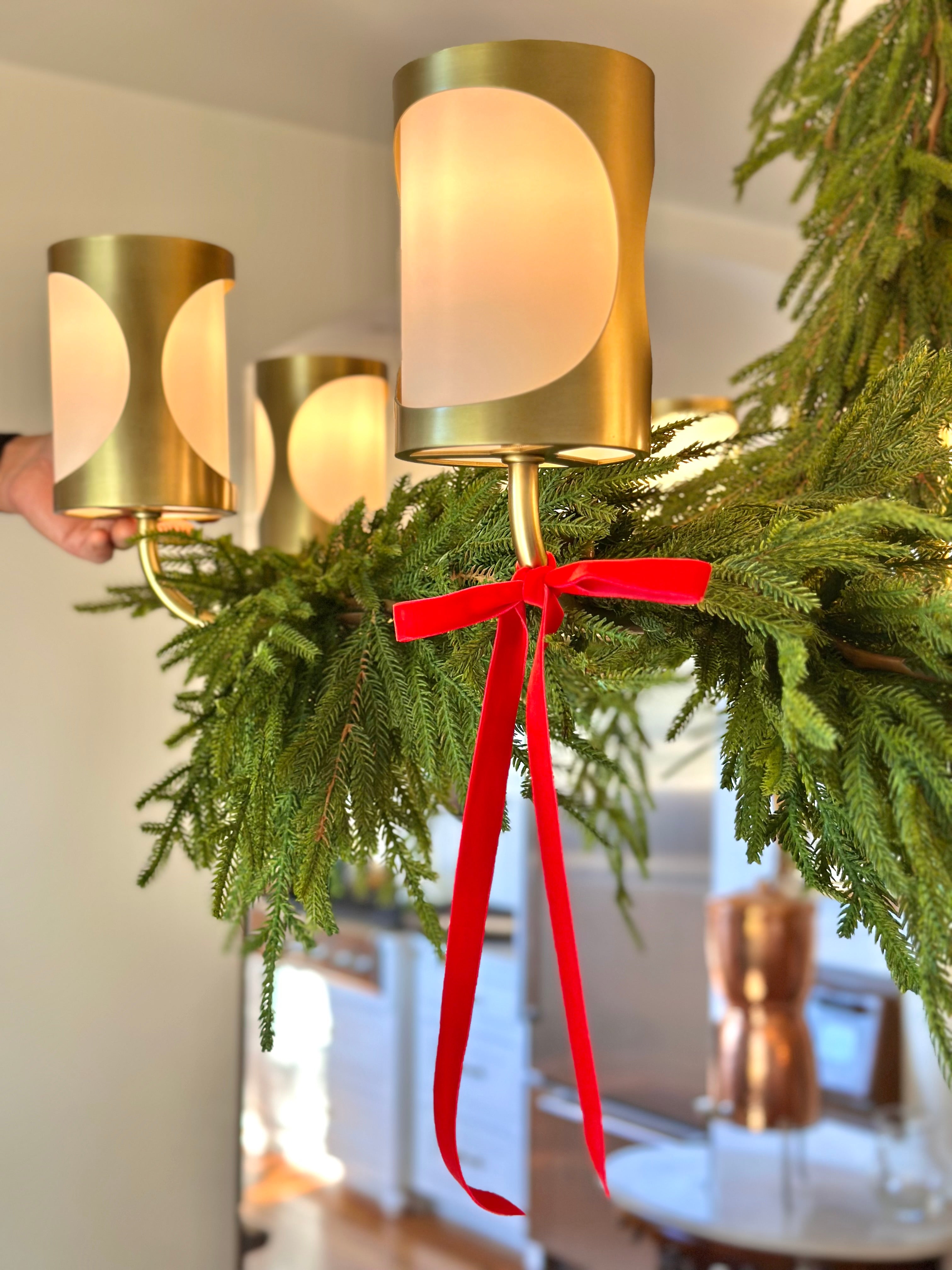 6' REAL TOUCH DELUX AUSTRIAN PINE GARLAND