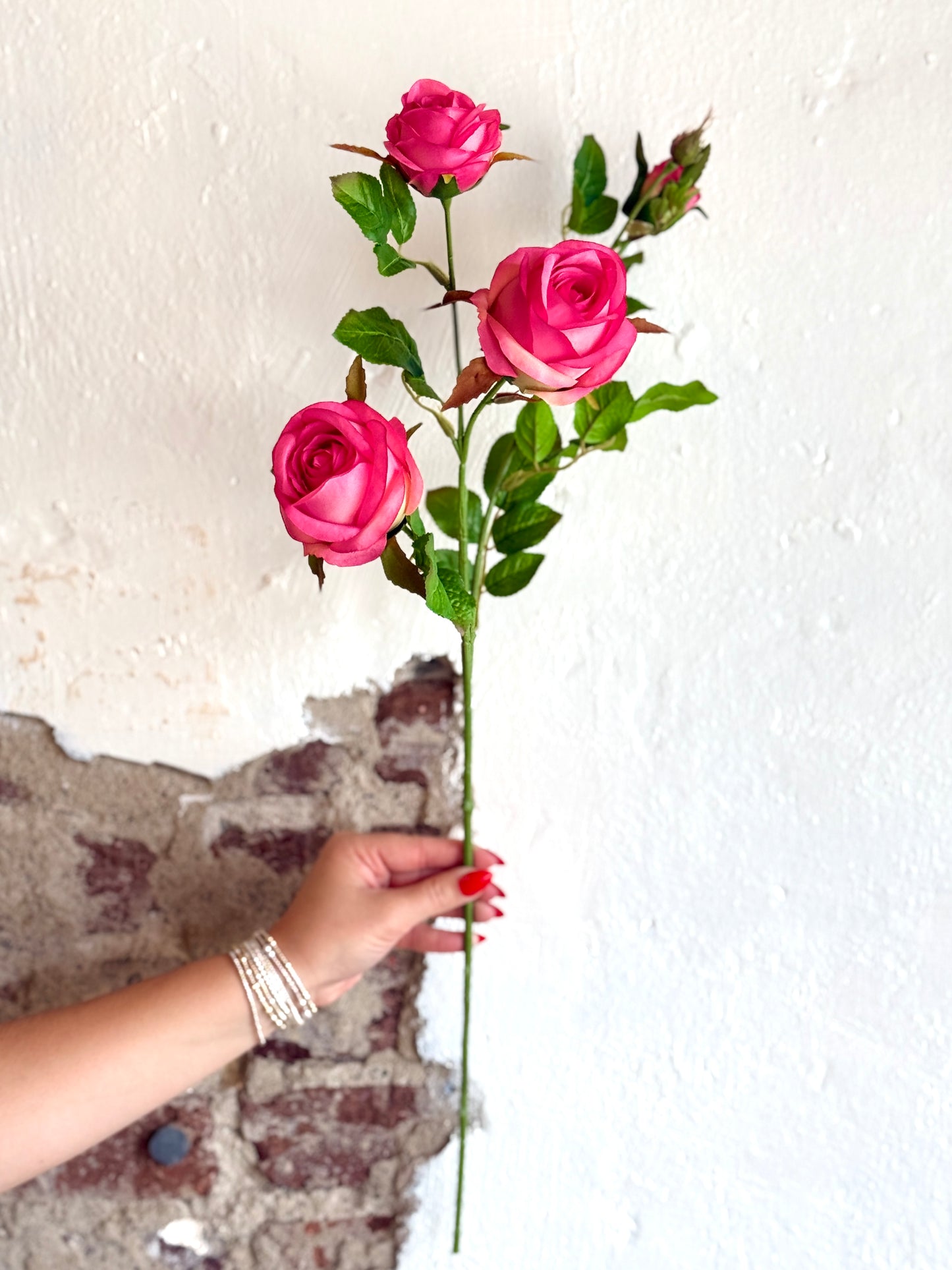25" ROSE SPRAY
