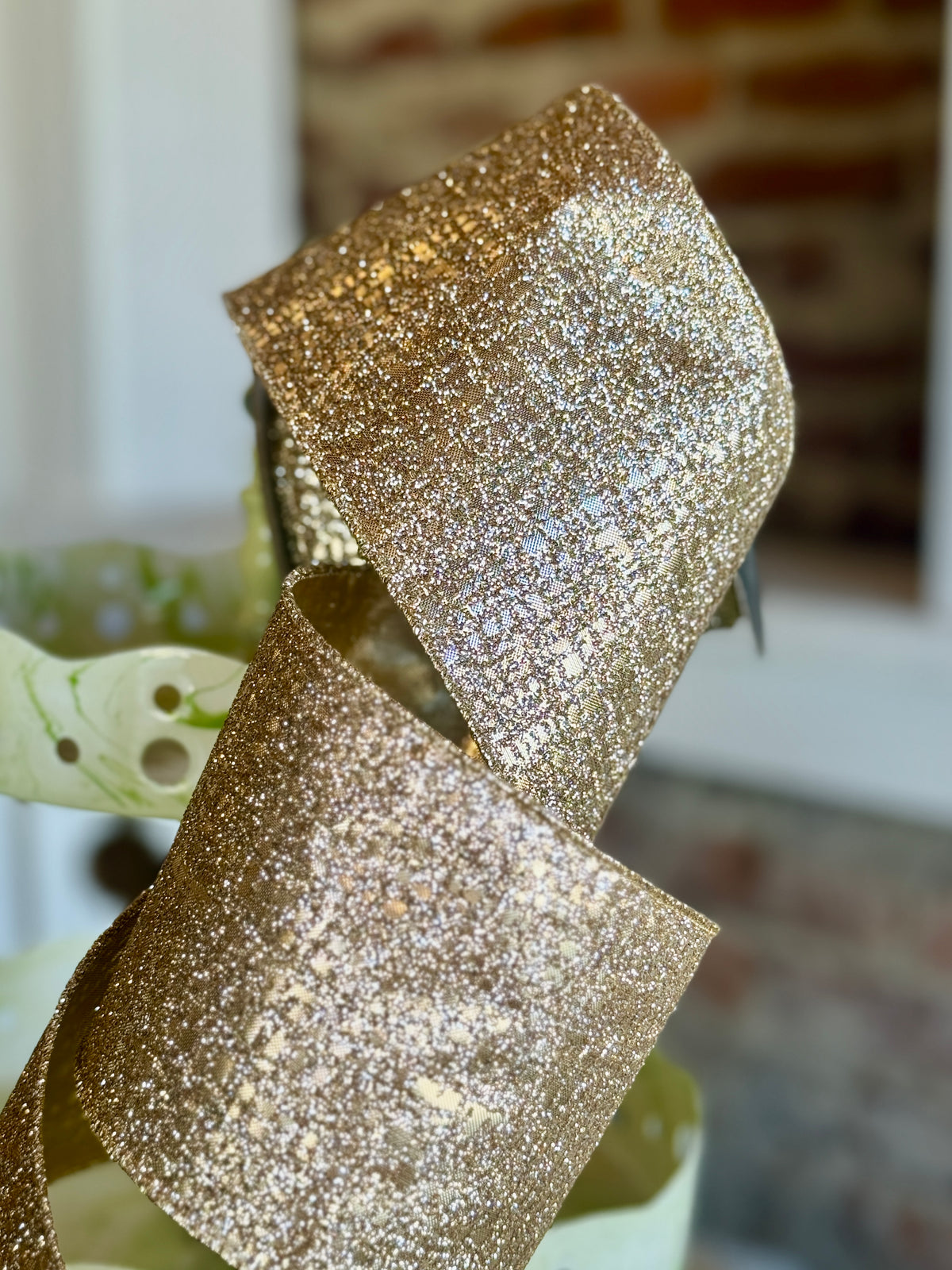 4” Graphic Glitter, SOLD BY THE YARD