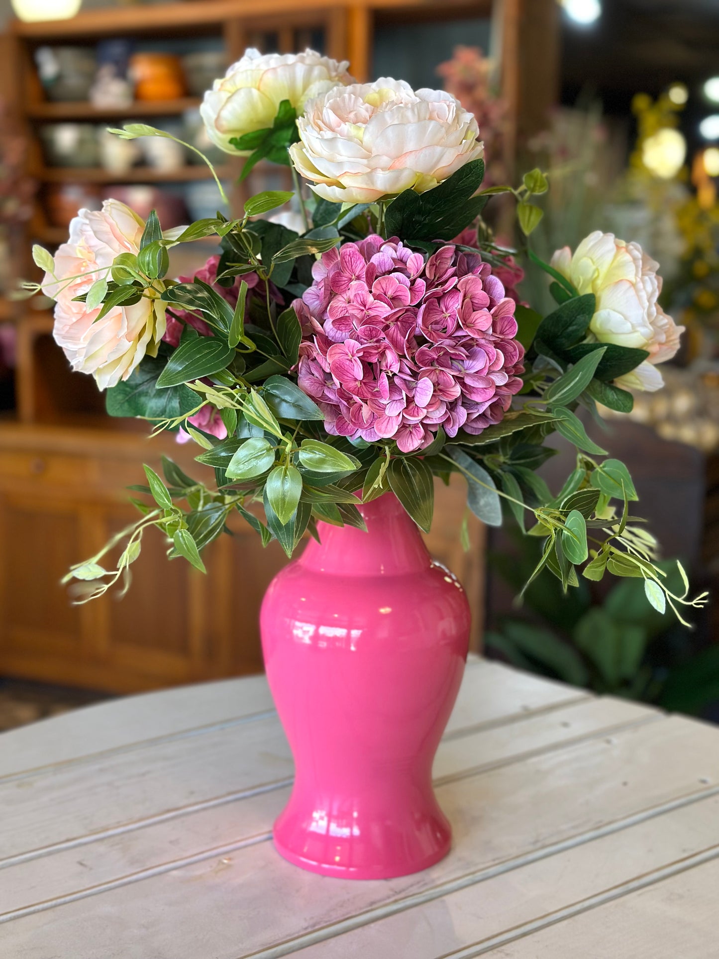 Peony & Hydrangea Pop-In