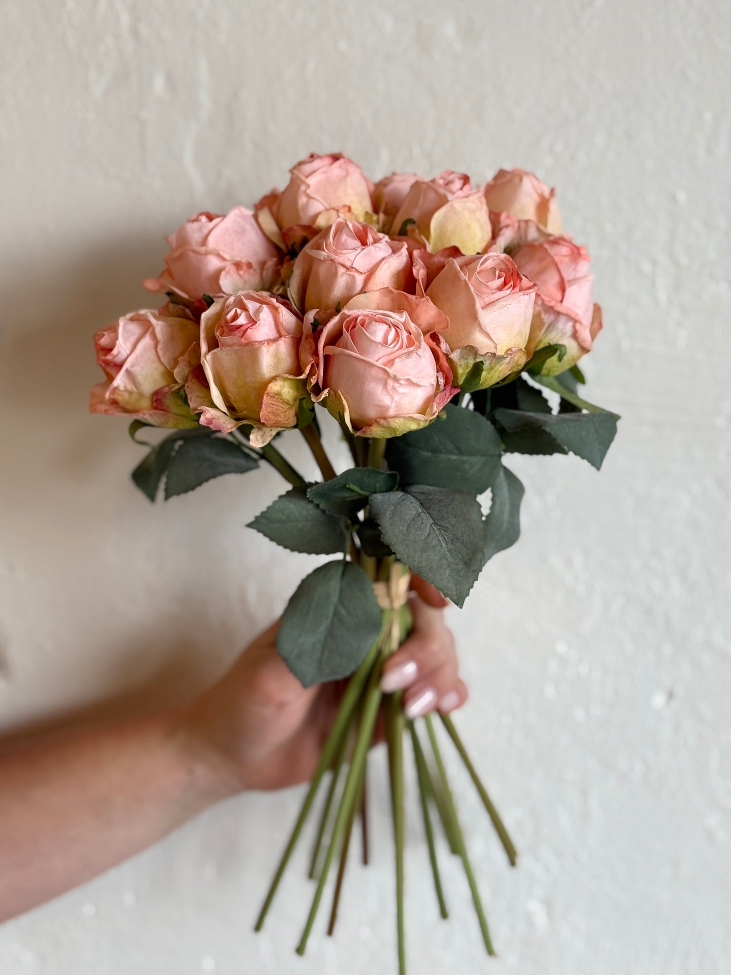 10" "FREEZE-DRY" ROSE BUNCH (COLOR OPTIONS)