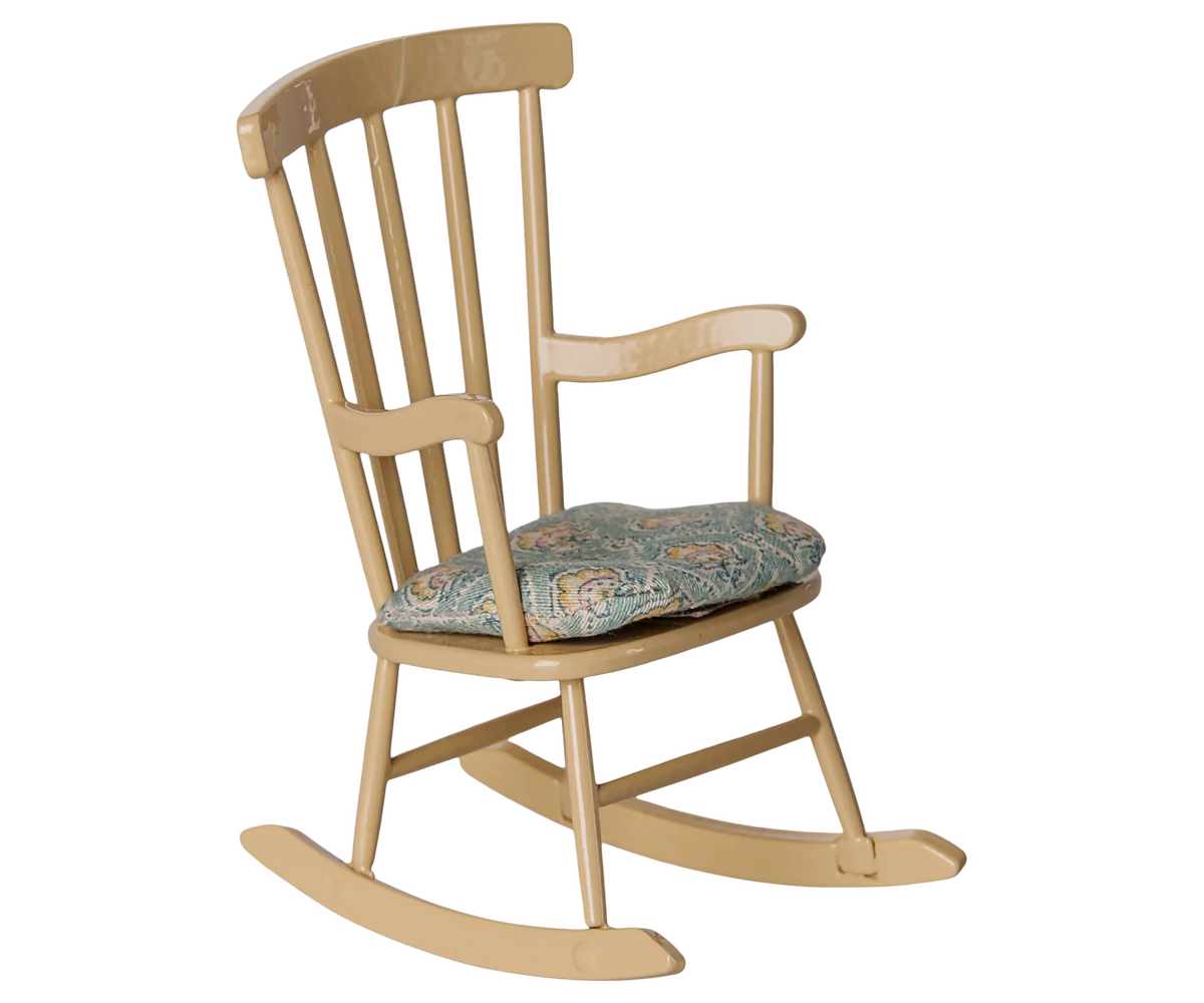 Maileg - Rocking Chair, Mouse - Wheat
