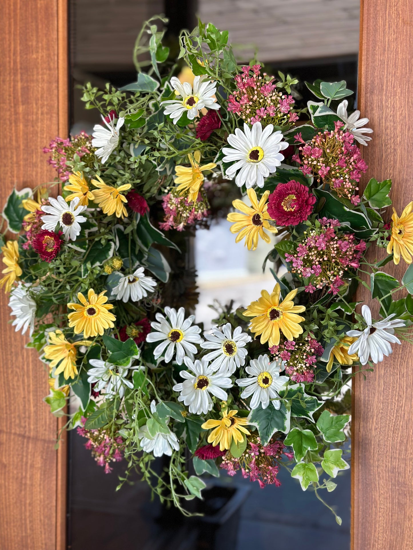 Fresh Blooms Dandelion Wreath