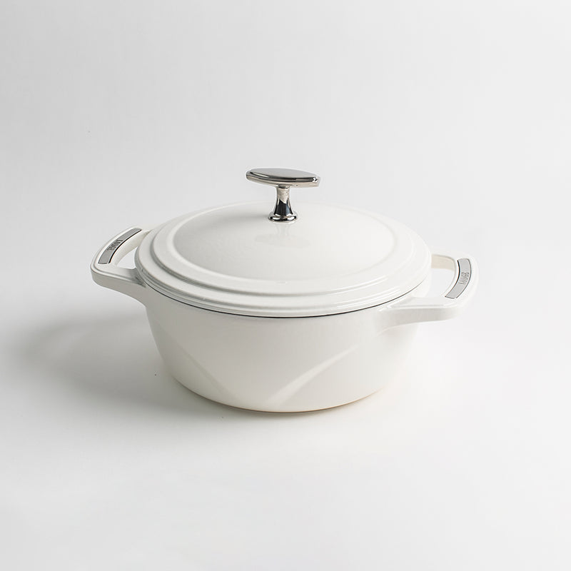 USA Enamel™ 3 Qt. Enameled Cast Iron Dutch Oven, Cloud Nine