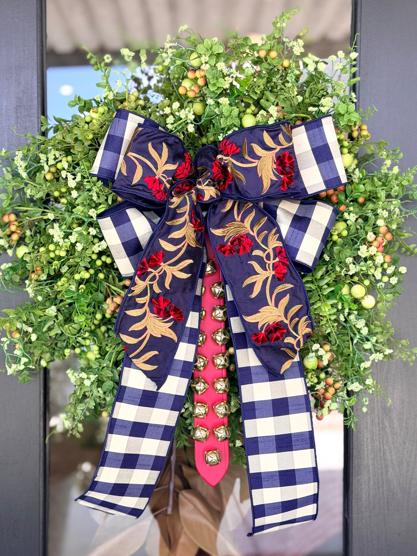Berries & Bells - Wreath & Bow