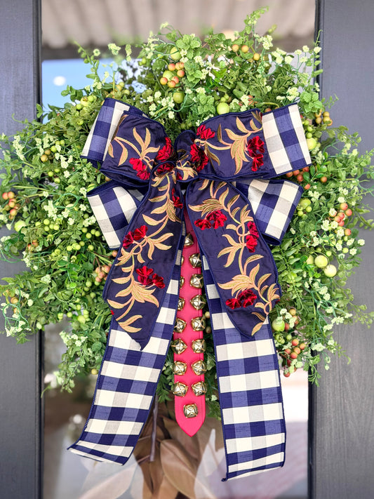 Berries & Bells - Wreath & Bow