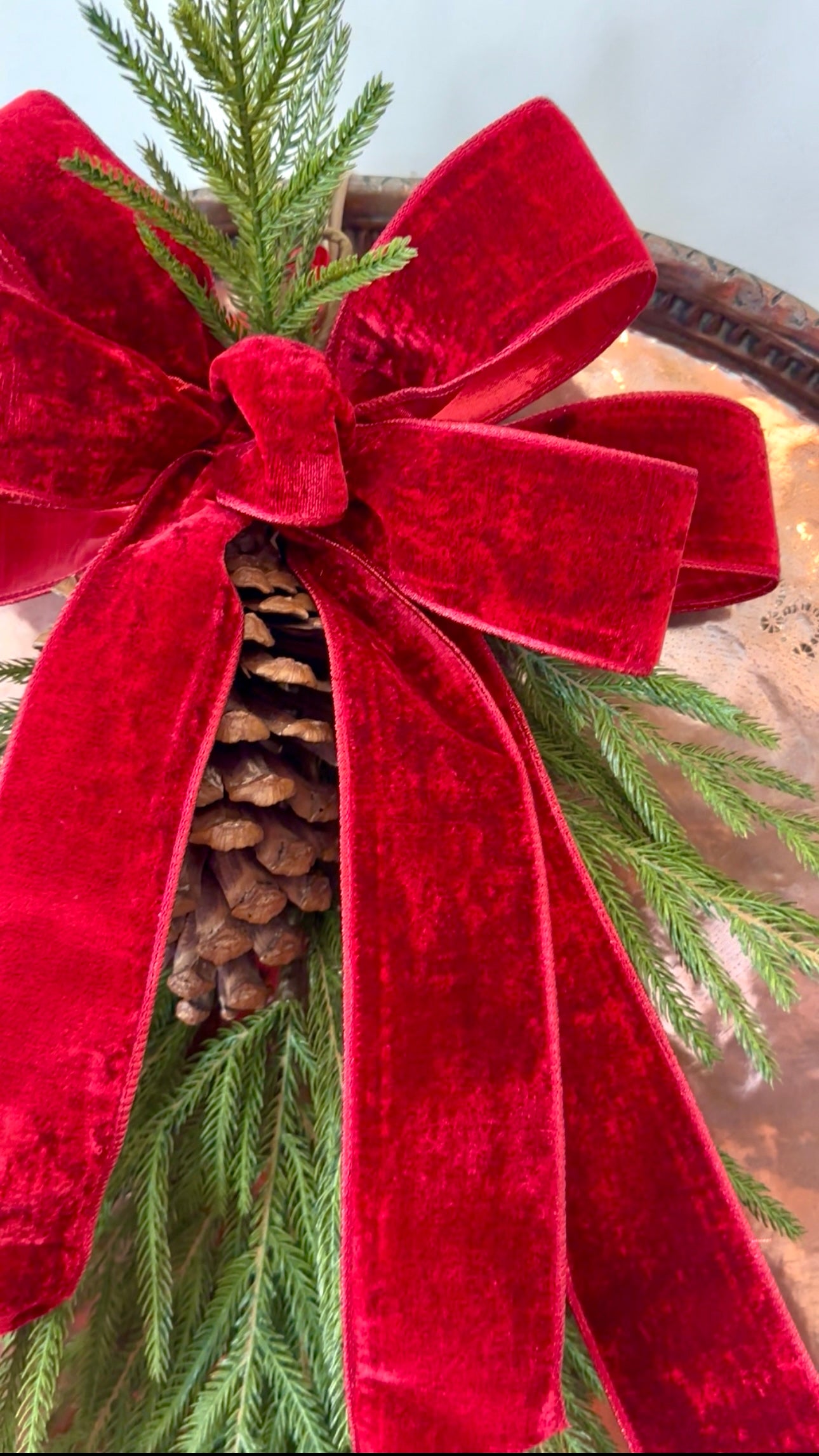 Classic Red Austrian Pine Drop