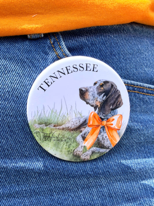 “TENNESSEE” Ol Smokey Button Pin