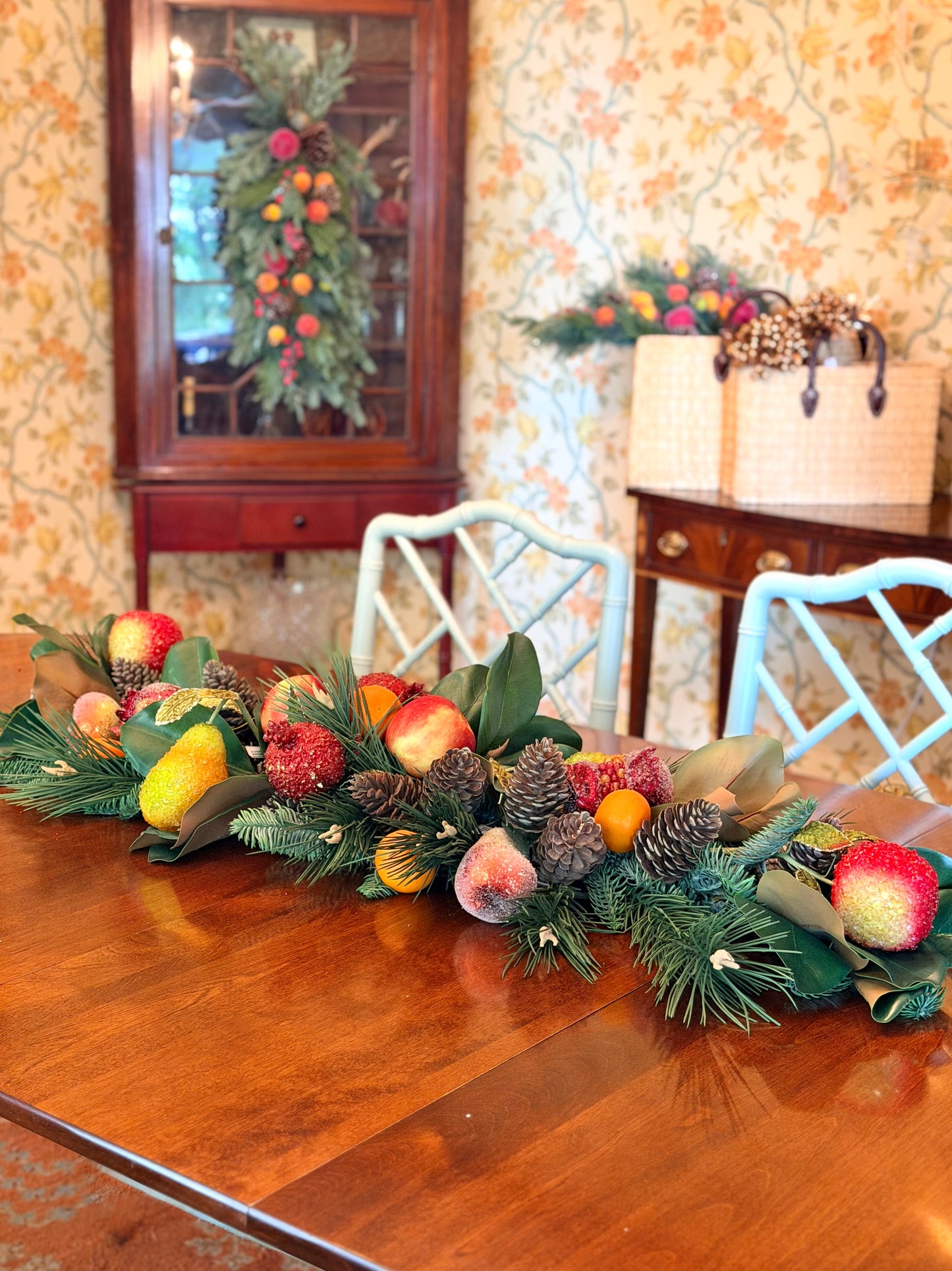 Deluxe Rockies & Pinecones Magnolia Centerpiece