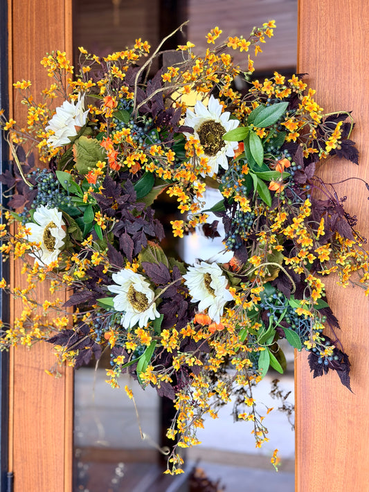 A Bittersweet Fall Wreath