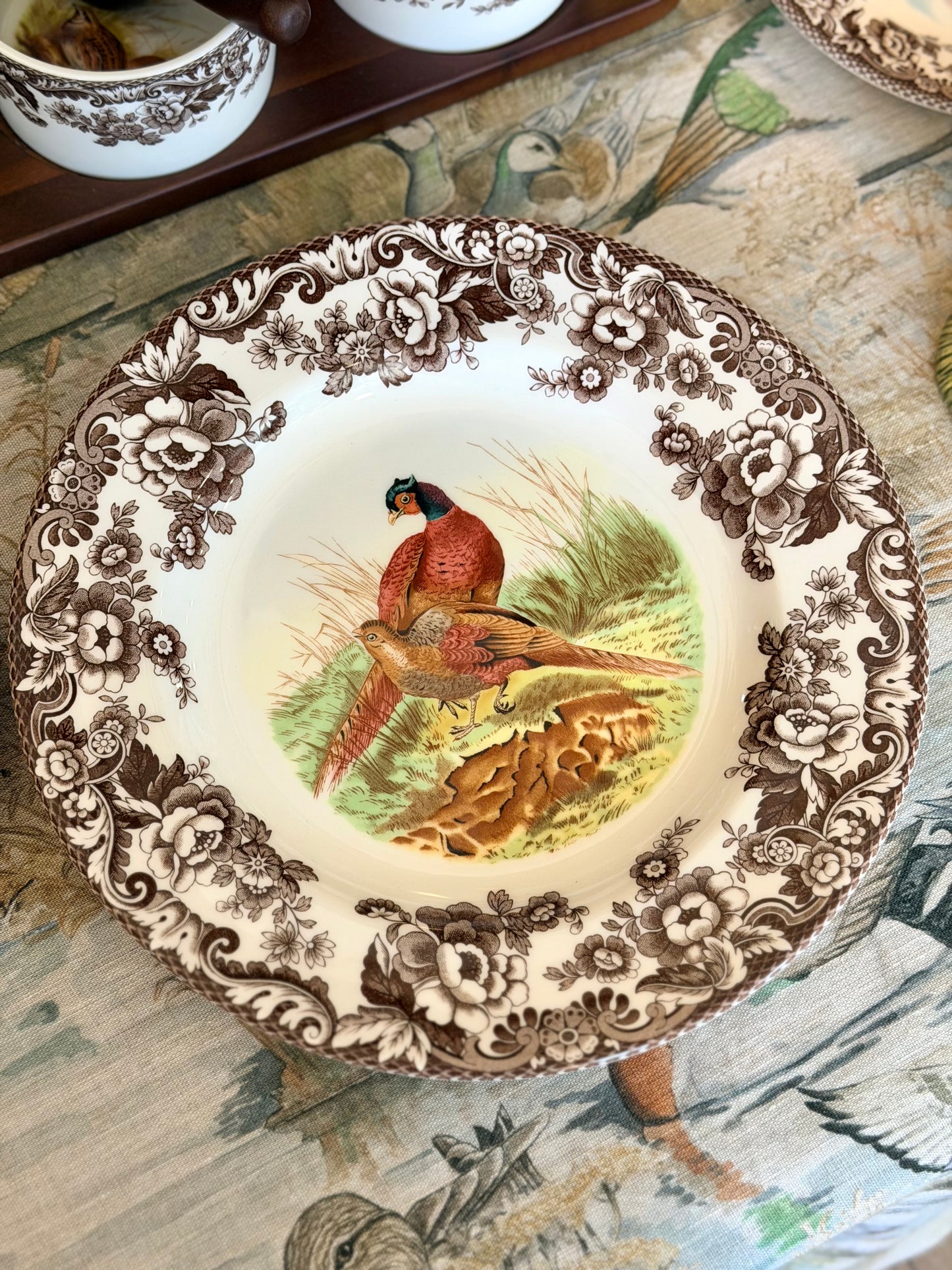 Spode Woodland Dinner Plate 10.5"