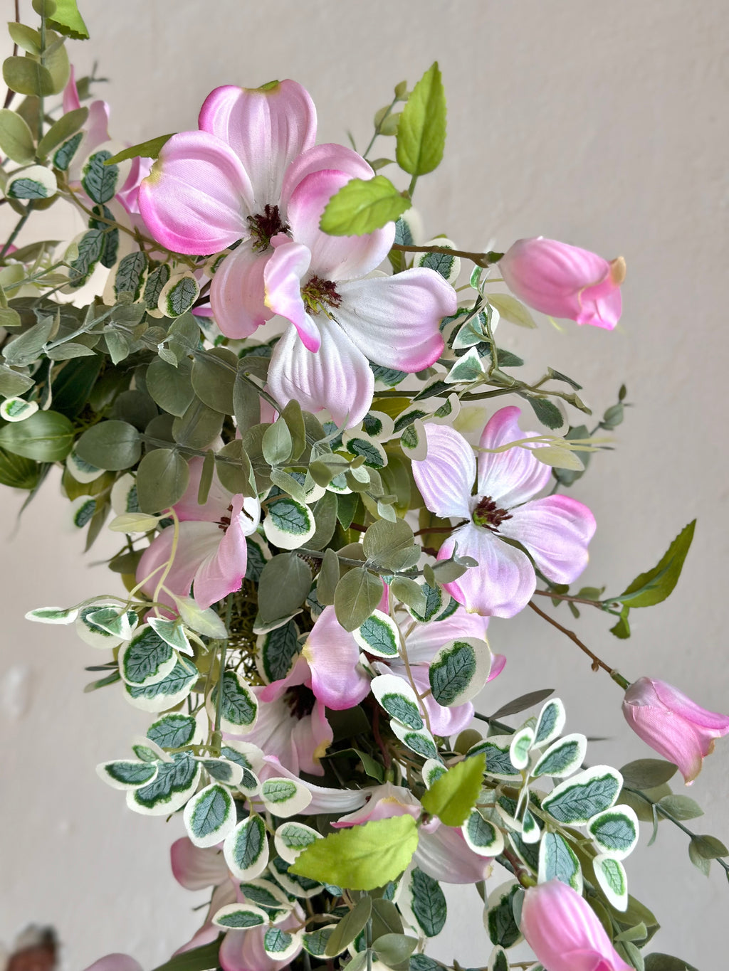 Blush Dogwood Wreath