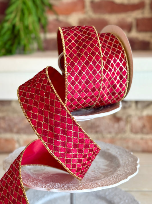 2.5" COURT JESTER- RED RIBBON