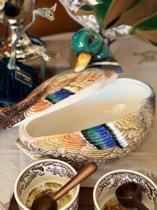 Spode Woodland Mallard Casserole Dish